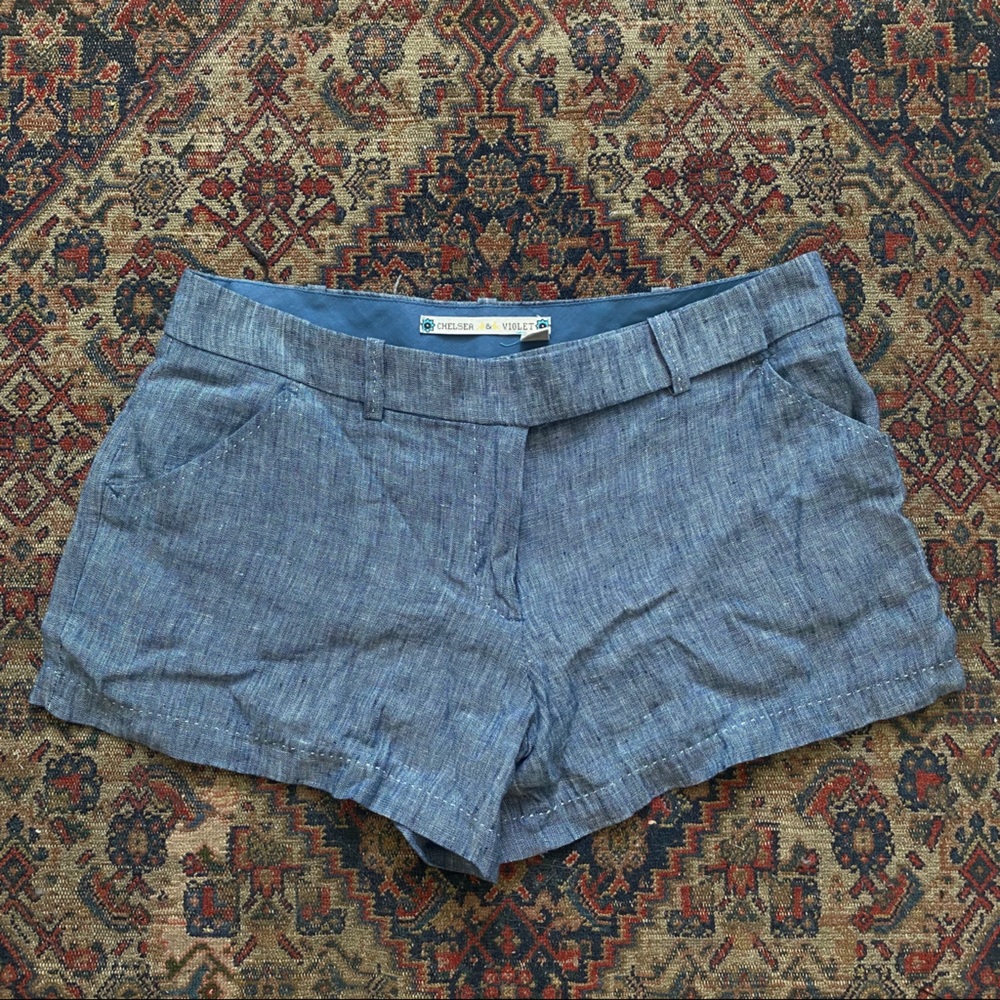 Chelsea & Violet Linen Shorts